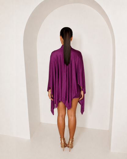 Arabia Draped Mini Dress