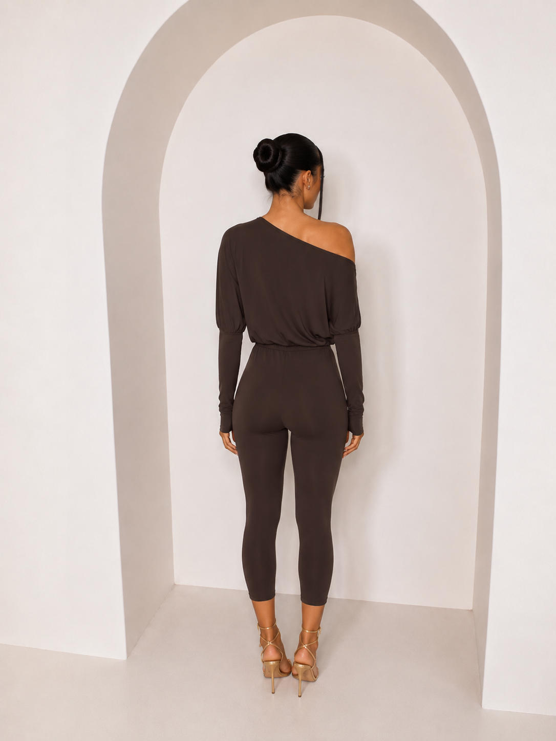Sienna Capri Co-ord - Chocolate